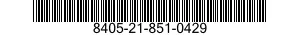8405-21-851-0429  8405218510429 218510429