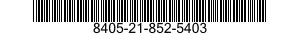 8405-21-852-5403 CAP,SERVICE 8405218525403 218525403