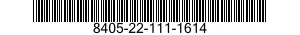 8405-22-111-1614 COAT,MAN'S 8405221111614 221111614