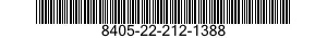 8405-22-212-1388 TROUSERS,MEN'S 8405222121388 222121388