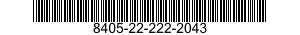 8405-22-222-2043  8405222222043 222222043