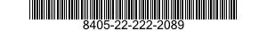 8405-22-222-2089  8405222222089 222222089