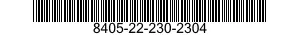 8405-22-230-2304  8405222302304 222302304