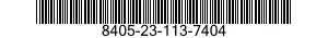 8405-23-113-7404 WATERPROOF TR M 8405231137404 231137404