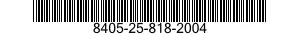 8405-25-818-2004  8405258182004 258182004