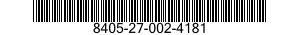 8405-27-002-4181 UNIFORM,MAN'S 8405270024181 270024181