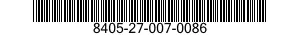 8405-27-007-0086 UNIFORM,MAN'S 8405270070086 270070086