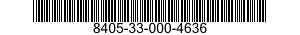 8405-33-000-4636 UNIFORM,MAN'S 8405330004636 330004636