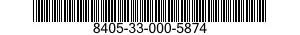 8405-33-000-5874 UNIFORM,MAN'S 8405330005874 330005874