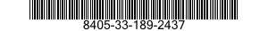 8405-33-189-2437 RAINCOAT,MAN'S 8405331892437 331892437