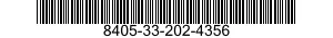 8405-33-202-4356 UNIFORM,MAN'S 8405332024356 332024356