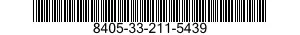8405-33-211-5439 SUIT,MAN'S 8405332115439 332115439