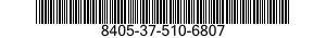 8405-37-510-6807 UNIFORM,TROUSERS 8405375106807 375106807