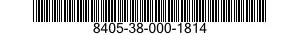 8405-38-000-1814 JACKET,MAN'S 8405380001814 380001814