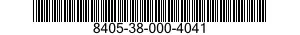 8405-38-000-4041 SHIRT,MAN'S 8405380004041 380004041