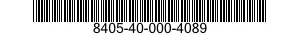 8405-40-000-4089 SHIRT,MAN'S 8405400004089 400004089