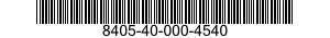8405-40-000-4540 SHIRT,MAN'S 8405400004540 400004540