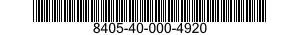 8405-40-000-4920 SHIRT,MAN'S 8405400004920 400004920