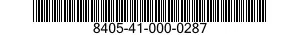 8405-41-000-0287 JACKET,WET WEATHER 8405410000287 410000287