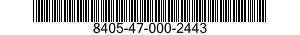 8405-47-000-2443 SHIRT,MAN'S 8405470002443 470002443