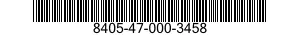 8405-47-000-3458 SHORTS,MEN'S 8405470003458 470003458