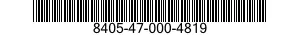 8405-47-000-4819 SHIRT,UTILITY 8405470004819 470004819