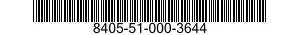 8405-51-000-3644 COAT,MAN'S 8405510003644 510003644