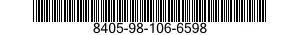 8405-98-106-6598 HAT,UTILITY 8405981066598 981066598