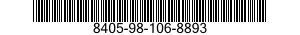 8405-98-106-8893 COAT,HOT WEATHER 8405981068893 981068893