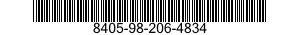 8405-98-206-4834 OVERALLS,WET WEATHER 8405982064834 982064834