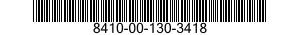 8410-00-130-3418  8410001303418 001303418