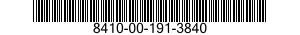 8410-00-191-3840  8410001913840 001913840
