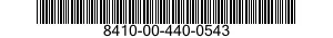 8410-00-440-0543  8410004400543 004400543