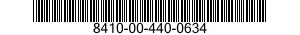 8410-00-440-0634  8410004400634 004400634