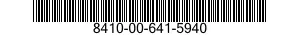 8410-00-641-5940  8410006415940 006415940