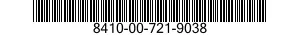 8410-00-721-9038  8410007219038 007219038