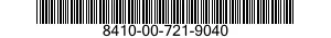 8410-00-721-9040  8410007219040 007219040
