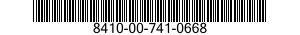 8410-00-741-0668  8410007410668 007410668