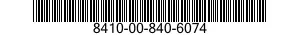 8410-00-840-6074  8410008406074 008406074