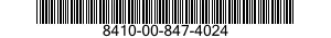 8410-00-847-4024  8410008474024 008474024
