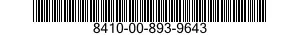 8410-00-893-9643  8410008939643 008939643