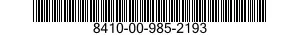 8410-00-985-2193  8410009852193 009852193