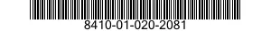8410-01-020-2081 HAT,SERVICE 8410010202081 010202081