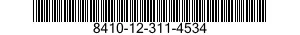 8410-12-311-4534 OVERCOAT,WOMAN'S 8410123114534 123114534