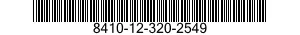 8410-12-320-2549  8410123202549 123202549