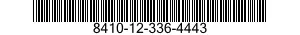 8410-12-336-4443  8410123364443 123364443