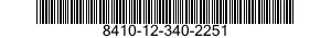 8410-12-340-2251 UNIFORM,WOMAN'S 8410123402251 123402251