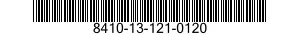 8410-13-121-0120 HAT,SERVICE 8410131210120 131210120