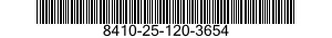 8410-25-120-3654 COAT,WOMAN'S 8410251203654 251203654
