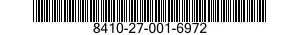 8410-27-001-6972 RAINCOAT,WOMAN'S 8410270016972 270016972